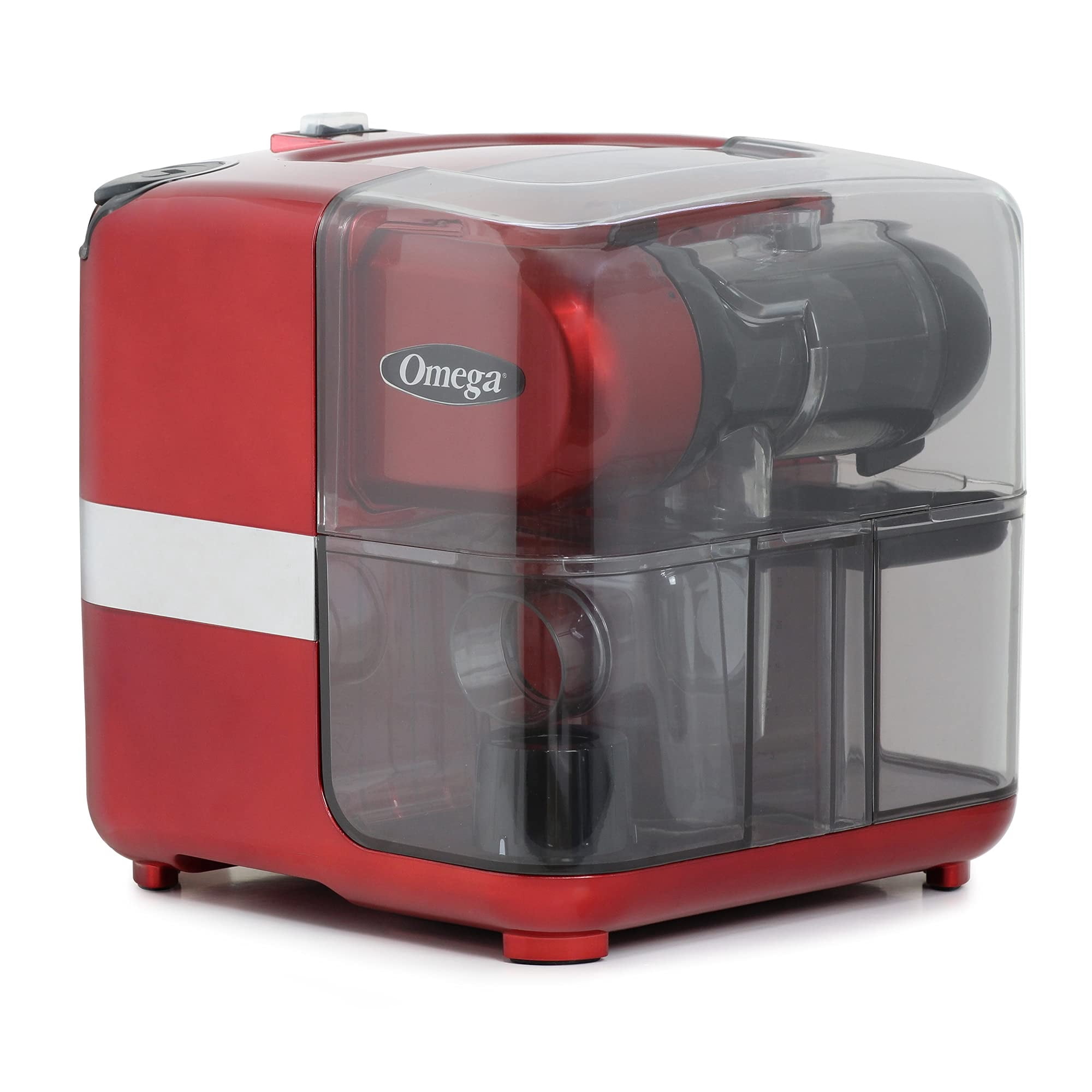 Omega Cold Press 365 Cube-Style Slow Juicer, Red