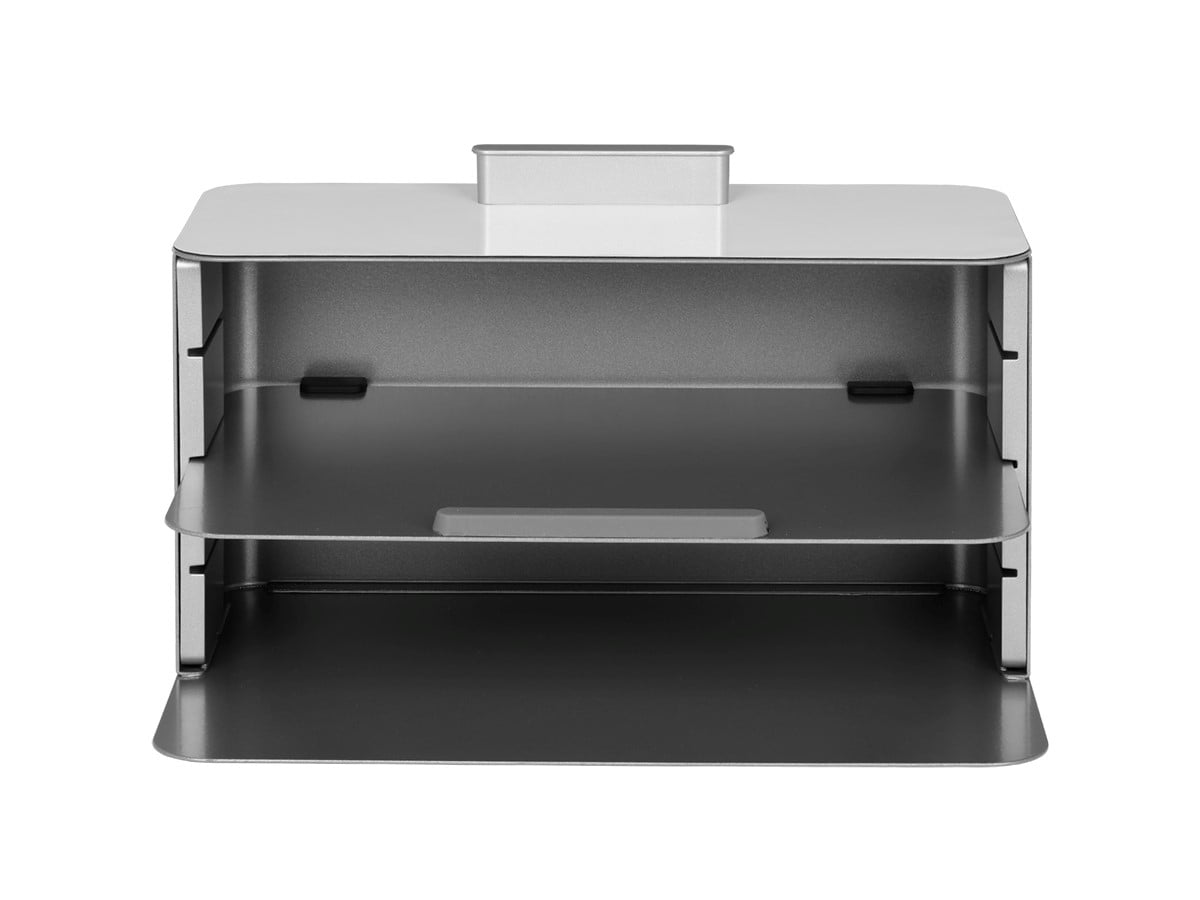 MPM 3-in-1 Steel Tablet and File Organizer With Whiteboard - Adjustable Height, Easy Assembly, Compatible with iPad and