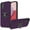 Purple, variant on For Samsung A14 5G Case Rubberized Dual Layer Magnetic Ring Stand Hybrid Cover