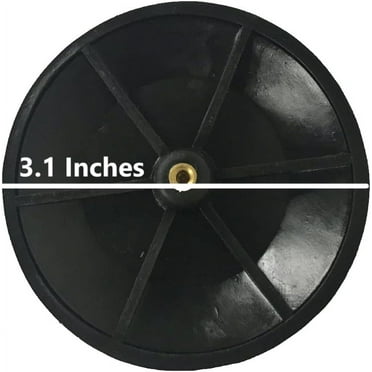 Universal Rubber Toilet Tank Flapper Disk – 3.1 Inch Replacement Part
