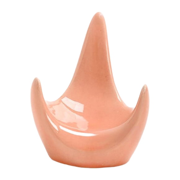 MERIGLARE Ceramic Ocarina Stand Bracket for 6 Holes 12 Holes for Classroom Home Office Pink