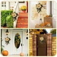 thumbnail image 6 of Oioii Fall Swag Artificial Flowers for Autumn Decoration Artificial Sunflowers Maple Leaf Hanging Floral Swag Wedding Arch Garland Wreath for Front Door Wall Decor Halloween Thanksgiving, 6 of 6