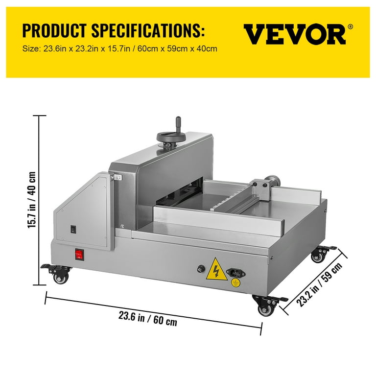 VEVOR Industrial Paper Cutter A3 Heavy Duty Paper Cutter 17 inch Paper Cutter Heavy Duty 500 Sheets Paper with Clear Cutting Guide for Offices