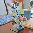 thumbnail image 6 of Southern Homewares: Coffee Pod Storage Rack - 6 Slot, Countertop K-Cup Holder, Compact Display, Metal Stand, Padded Bottom, Drink Cup Design Topper, 6 of 9
