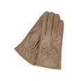 thumbnail image 6 of BadPiggies Winter PU Leather Gloves for Women, Waterproof Driving Dress Gloves with Fleece Lined Thermal Warm (Khaki), 6 of 6