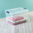 thumbnail image 3 of Sterilite 66 Qt. Latch Box Plastic, Stadium Blue - (2 pack), 3 of 6
