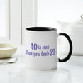 thumbnail image 6 of CafePress - 40 Is Fine When You Look 29 Mug - 11 oz Ceramic Mug - Novelty Coffee Tea Cup, 6 of 6