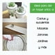 thumbnail image 4 of Piedra Decorativa - Ideal para macetas, Jardines, decoración Smart Garden Granulometría Chica, White Snow, 4 of 6