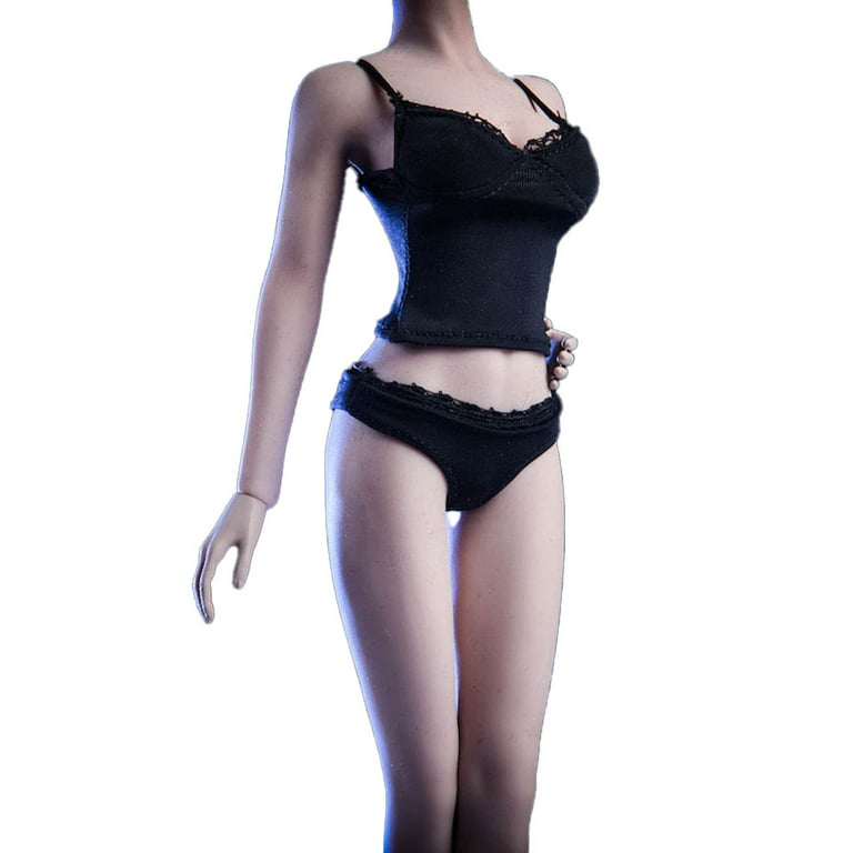maytalsoy 1 Set Sexy Doll Underwear Beautiful Realistic 1/6 Scale