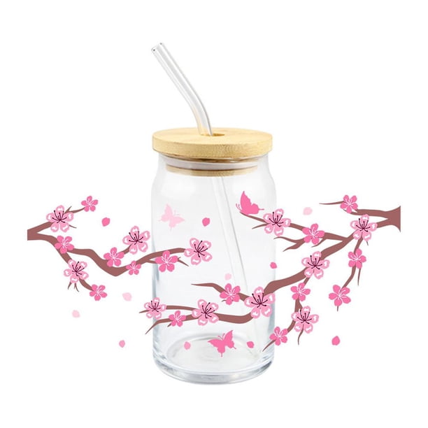 UV DTF Cup Wrap pour Gobelets en Verre 10 Feuilles Imperméable DTF