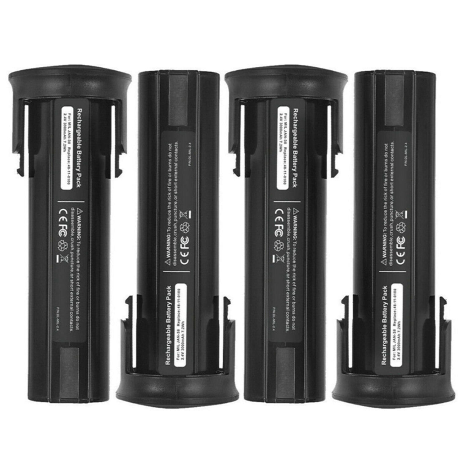 Ersatzakku Für Milwaukee Typ 48-11-0100 – 3000 MAh, 2,4V NiMH, Kompatibel Mit Verschiedenen Werkzeugen