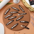 thumbnail image 4 of MERRYHAPY 10Ud Broches De Negros Para Combinación Y Vestuario, 4 of 8