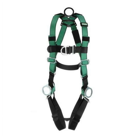 Msa Safety Full Body Harness,V-FORM,2XL 10197438