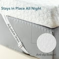 thumbnail image 5 of 4 inch Memory Foam Mattress Topper, Dual Layer Mattress Topper with Removable & Washable Cover, 5 of 8