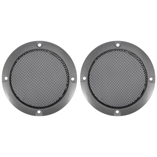 2uds 3'' Tono Titanio Coche Audio Altavoz Funda Malla Subwoofer Rejilla
