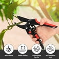 thumbnail image 3 of AEVXKHI Gardening Pruning Shear, Stainless Steel Blades, Handheld Garden Scissors, Bypass Pruning Shears for Plants Hedges Flowers, 3 of 11