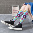 thumbnail image 5 of KLL Donuts Print Cool Socks Men's Women's Crew Socks Funny Crazy Novelty Stockings, 5 of 6