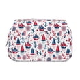 thumbnail image 2 of Kdxio Happy Columbus Day for Double Compartment Pen Case Oxford Organizer with Zipper Pockets for Students Artists, 2 of 7