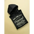 thumbnail image 3 of New York City Superior Denim. Hoodie Men -Image by Shutterstock, Male Large, 3 of 4
