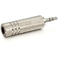 thumbnail image 3 of C2G 3.5mm Stereo Male to 6.3mm (1/4in) Stereo Female Adapter (TAA Compliant), 3 of 4