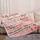 thumbnail image 4 of LHSHID I Love You Gifts Blanket 100 Languages Blanket Gifts for Mom Women Wife Girlfriend Mothers Day Anniversary Couple Birthday Soft Warm Flannel Hugs Throw Blankets White 40x50in, 4 of 5