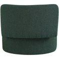 thumbnail image 3 of Meridian Furniture Como Fauteuil d'Appoint en Tissu Bouclé Vert, 3 of 7