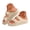 Beige, variant on Women's Platform Slippers Arch Support Adjustable Double Buckle No Slip Comfortable Casual Summer Beach Shoes
