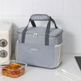 thumbnail image 1 of Bolsa térmica portátil de lados blandos | Bolsa térmica aislante y a prueba de fugas para picnic, camping, playa y viajes | Bolsa térmica plegable que mantiene la comida fría o caliente, 1 of 5