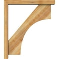 thumbnail image 3 of Ekena Millwork 4"W x 26"D x 30"H Westlake Block Rough Sawn Bracket w/ Offset Brace, Western Red Cedar, 3 of 25
