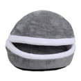 thumbnail image 1 of Greeniant Cama para mascotas de poliéster, extraíble, elástica, esponjosa y transpirable, para un cómodo cojín para dormir para gatos Perchas para gatos gris, 1 of 6