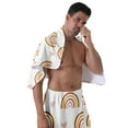 thumbnail image 2 of Colevkie 2 Pcs Men's Wearable Bath Skirt & Towel Set Quick Drying and Absorbent Bathroom Wrap Set for Home Spa Hotel Beach with Adjustable Closure, 2 of 7