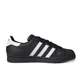 thumbnail image 4 of Adidas Superstar - Zapatillas de deporte clásicas para hombre y mujer, informales, color negro y blanco, cómodas, planas, para exteriores, para monopatín, 4 of 5