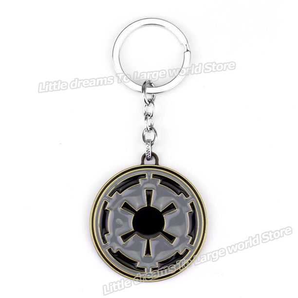 Llaveros de Star Wars, llavero de bebé Yodas, Mandalorian Trek Ship Battleship, llavero de Metal, decoración de mochila, accesorios de joyería, regalos