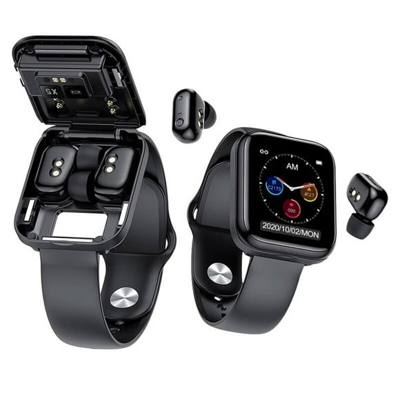 Reloj Inteligente Fralugio X5 2 en 1 con Audífonos Bluetooth True Wireless Lujo