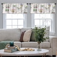 thumbnail image 5 of LALILO Kitchen Curtain Valance With Bouquets Wildflowers Rod Pocket Window Curtain 52"x 18" Set of 2, 5 of 7