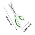 thumbnail image 1 of Lock and Lock,Lace Scissors Stainless Steel Sawtooth Scissors Lock Scissors Tooth Cloth Scissors Dog Teeth Scissors,Stainless Steel Cloth,Stainless Steel Scissors, 1 of 5
