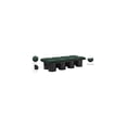 thumbnail image 2 of Meridian Furniture Pavilion Green Boucle Fabric Bench, 2 of 6