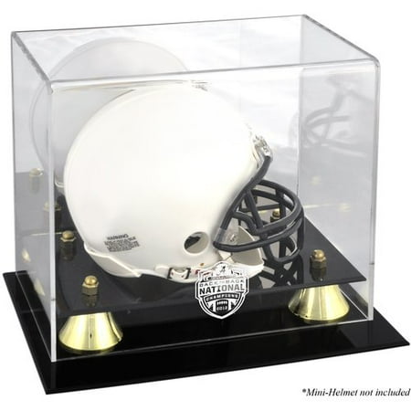 Mounted Memories Alabama Crimson Tide 2012 BCS Champion Mini Helmet Display Case