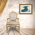 thumbnail image 3 of Sekka, Kamisaka 18x13 Gold Ornate Wood Framed with Double Matting Museum Art Print Titled - Birds from Momoyogusa, 3 of 4