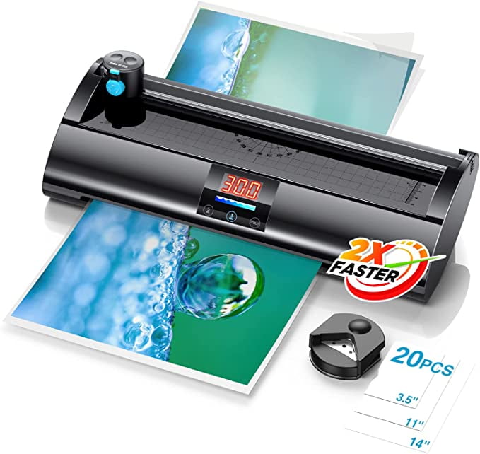 ABOX Laminator Machine, 3 in 1 Laminator with Cutter Corner Rounder