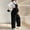 🔥 Black, variant on Sentmoon Maternity Romper Plus Size Jumpsuit Loose Fit Sleeveless Corduroy Baggy Overalls for Women S-XL