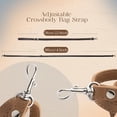 thumbnail image 2 of LAICAIW Leather Purse Strap Replacement,Adjustable Shoulder Strap Replacement for Crossbody Bag Handbag Wallet Straps, 2 of 6