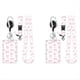 thumbnail image 1 of 2 Porta Credencial Retráctil con Clip y Cordón, Cordón con Estampado de Lazo y Porta Credencial, Cordón Separable para Credencial de Identificación para Mujeres, 1 of 5