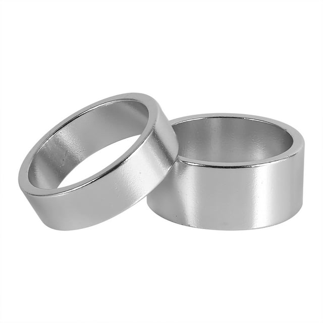 Espaciador De Auriculares De Aleación De Aluminio, Juego De 4 Piezas, 5 Mm, 10 Mm, 15 Mm, 20 Mm, Superficie Lisa Y Liviana, Adecuado Para Bicicleta De Carretera, Para Horquilla