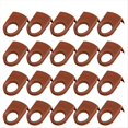 thumbnail image 1 of Broches de Cerveza, Clips para de Cóctel, Portabotellas, Clips de Plástico para Beber, Copas para Fiestas de Cumpleaños, Bodas, Marrón, 1 of 5