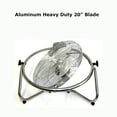 thumbnail image 5 of 20" Ind Grade Oscillating High Velocity Fan - Chrome Grill, 5 of 11