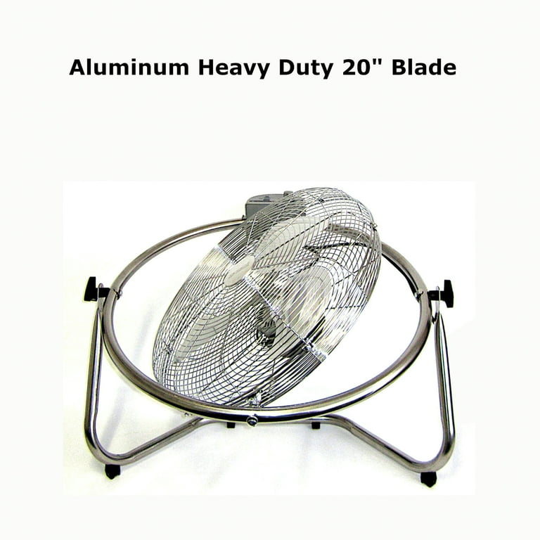 Optimus F-4208 3-Speed 120-Watt 20-In. Industrial-Grade High