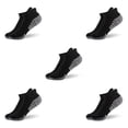 thumbnail image 3 of Sonducket 1 par de calcetines tobilleros de algodón deportes de invierno fitness unisex pie negro L Negro L 5Conjunto, 3 of 6