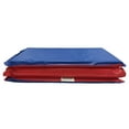Peerless Plastics Basic KinderMat, 1"H x 19"W x 45"D, Blue/Red/Gray