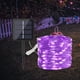 thumbnail image 1 of Luz De Cadena Morada Luz solar al aire libre de la secuencia de la luz de la secuencia del centelleo de Halloween 200LED IP68 impermeable, 1 of 7
